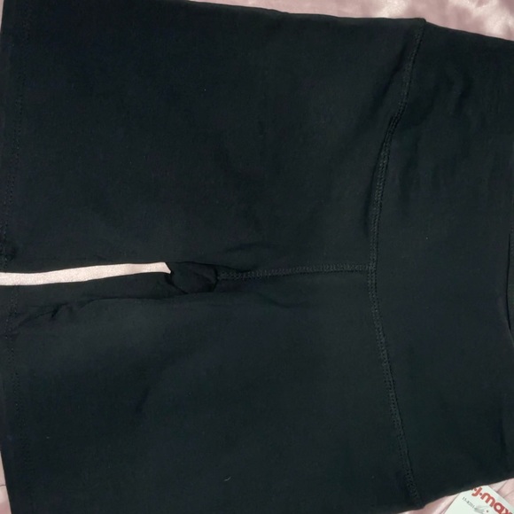 Pants - One Step Up Black Biker Shorts size Large